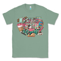 Sage coffee teach repeat teacher Classic Tee - NancyCooperArtShop