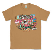 Toasted Coconut coffee teach repeat teacher Classic Tee - NancyCooperArtShop
