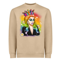 Mushroom drag queen Heavyweight Sweatshirt - Artiststas