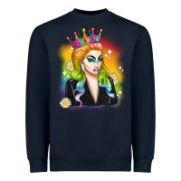 Navy drag queen Heavyweight Sweatshirt - Artiststas
