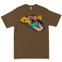 Cacao cowboy hat Premium Tee - AdoDesignShop