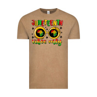 Vintage Coffee juneteenth vibes only Vintage Tee - MaliasSmallBusiness