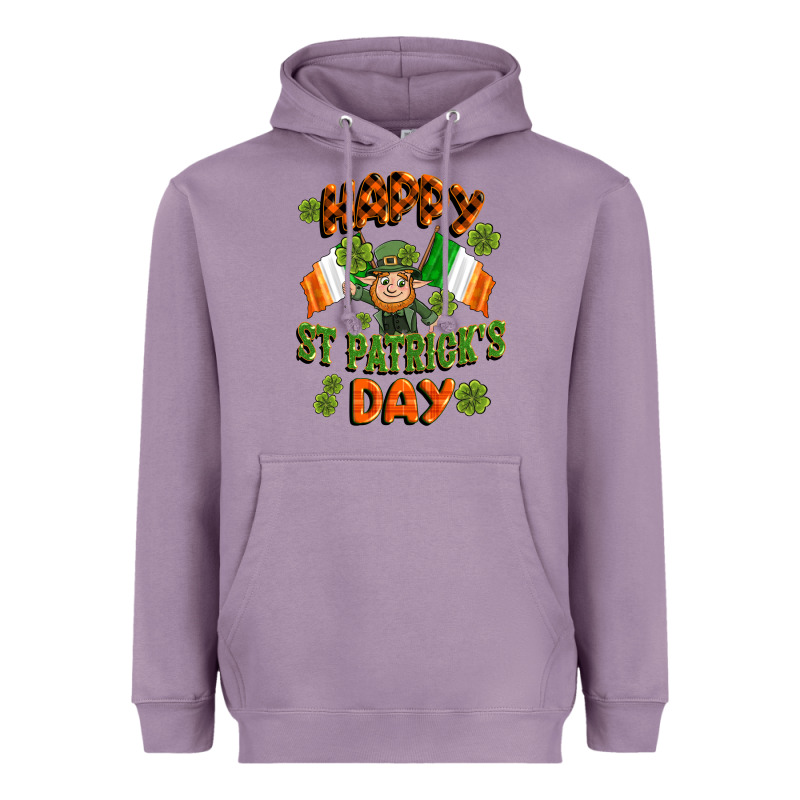 Happy St Patricks Day Heavyweight Hoodie by CowGirlArtShop | Teevron