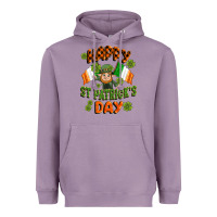 Lavender happy st patricks day Heavyweight Hoodie - CowGirlArtShop