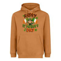 Meerkat happy st patricks day Heavyweight Hoodie - CowGirlArtShop