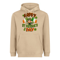 Mushroom happy st patricks day Heavyweight Hoodie - CowGirlArtShop