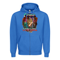 True Royal Cosmic Cowgirl Zipper Hoodie - HowdyJamesFarm