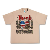 Burro thank you veteran Urban Heavy Tee - MaliasSmallBusiness