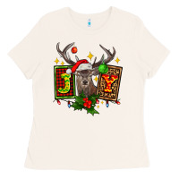 Bone joy with reindeer ado Ladies Tee - AdoDesignShop