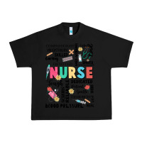 Black nurse word Urban Heavy Tee - JahusDesignShop