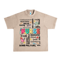 French Oak nurse word Urban Heavy Tee - JahusDesignShop