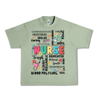 Oil Green nurse word Urban Heavy Tee - JahusDesignShop