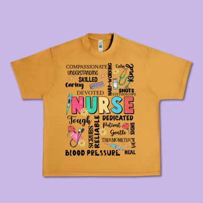 Nurse Word Urban Heavy Tee Designed By Jahusdesignshop