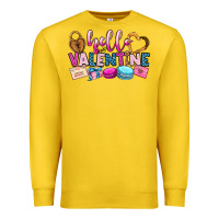 Lemon hello valentine Premium Sweatshirt - OliviaCreatesArt