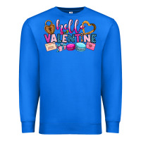 True Royal hello valentine Premium Sweatshirt - OliviaCreatesArt