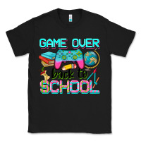 Black game over back to school Classic Tee - NancyCooperArtShop