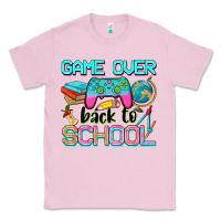 Bubblegum Pink game over back to school Classic Tee - NancyCooperArtShop
