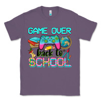 Lavender game over back to school Classic Tee - NancyCooperArtShop