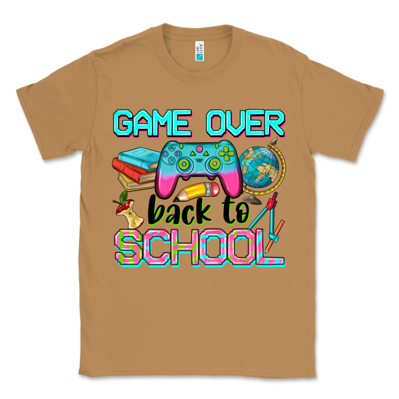 Game Over Back To School Classic Tee by NancyCooperArtShop | Teevron