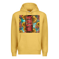 Antique Gold Mama Sunflower Premium Hoodie - CowGirlArtShop