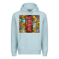 Blue Mist Mama Sunflower Premium Hoodie - CowGirlArtShop