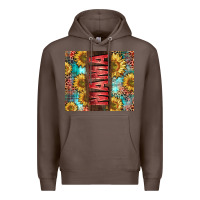 Coffee Mama Sunflower Premium Hoodie - CowGirlArtShop