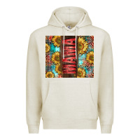 Oatmeal Heather Mama Sunflower Premium Hoodie - CowGirlArtShop