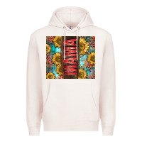Pale Pink Mama Sunflower Premium Hoodie - CowGirlArtShop