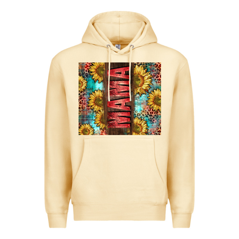 Mama Sunflower Premium Hoodie by CowGirlArtShop | Teevron
