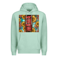 Seafoam Mama Sunflower Premium Hoodie - CowGirlArtShop