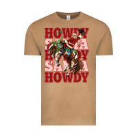 Vintage Camel howdy santa cowboy christmas Vintage Tee - MaliasSmallBusiness