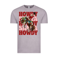 Vintage Zinc howdy santa cowboy christmas Vintage Tee - MaliasSmallBusiness