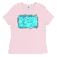 Bubblegum Pink gemstone background Ladies Tee - JahusDesignShop