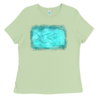 Matcha gemstone background Ladies Tee - JahusDesignShop