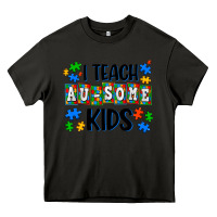 Asphalt i teach ausome kids Heavy Core Tee - AdoDesignShop