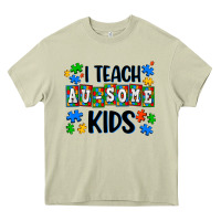 Mossy i teach ausome kids Heavy Core Tee - AdoDesignShop