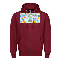 Burgundy daddy's drinking buddy Zipper Hoodie - TumblerDesignByShophia