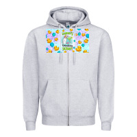 Heather Grey daddy's drinking buddy Zipper Hoodie - TumblerDesignByShophia