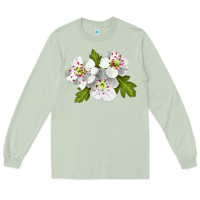 Matcha Hawthorn Flower Long Sleeve Tee - LillyAllenDesigns