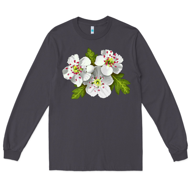 Hawthorn Flower Long Sleeve Tee by LillyAllenDesigns | Teevron