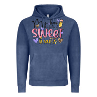 Vintage Denim my bus full of sweet hearts Vintage Hoodie - MaliasSmallBusiness