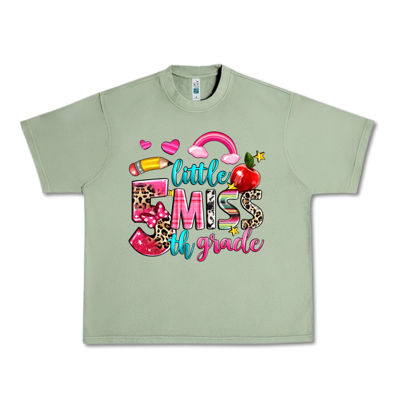 Little Miss Fifth Grade Urban Heavy Tee by NancyCooperArtShop | Teevron