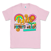 Bubblegum Pink hello fourth grade Classic Tee - NancyCooperArtShop