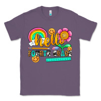 Lavender hello fourth grade Classic Tee - NancyCooperArtShop