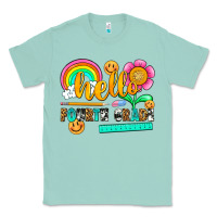 Seafoam hello fourth grade Classic Tee - NancyCooperArtShop