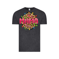 Vintage Black mama christmas lights Vintage Tee - MaliasSmallBusiness