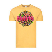 Vintage Mustard mama christmas lights Vintage Tee - MaliasSmallBusiness