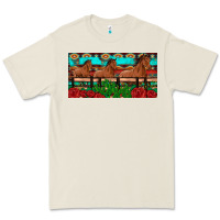 Bone horses roses ann cactuses license plate Premium Tee - Artiststas