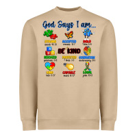 Mushroom god says i am autism Heavyweight Sweatshirt - Artiststas
