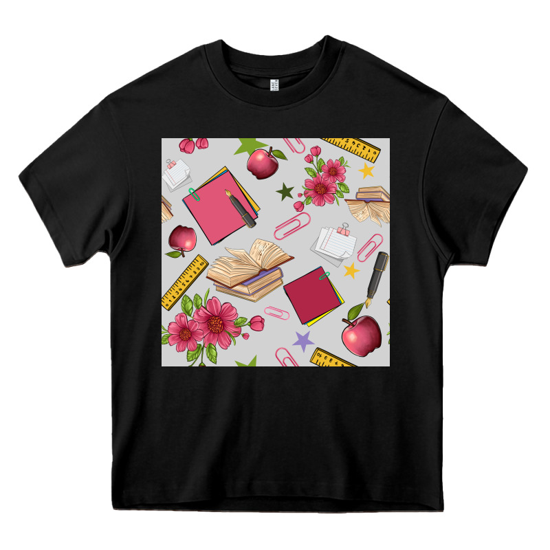 Back To School  Seamless Pattern Heavy Core Tee by BundleAndBundleShop | Teevron